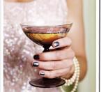 Champagne glasses Feast - graphite