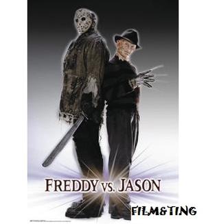 Freddy Vs. Jason (Vykort)
