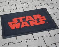 Star Wars - Dörrmatta - Logo (50x70 cm)