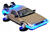 Back to the Future II - Model 1/15´81 DeLorean LK Coupe (Mark 2) 36 cm
