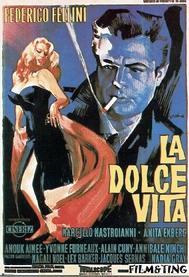 Poster: La Dolce Vita (Fellini)
