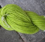 Babyalpacka gröngul melerad