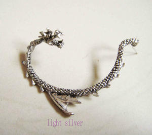 Cool "silver dragon" cuff.
