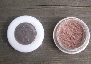 Eyeshadow pigment.