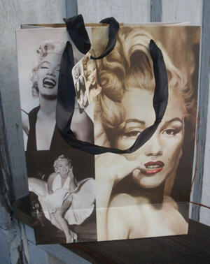Marilyn monroe presentpåse Stor.