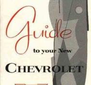 1956 Chevrolet Car Owner's Manual