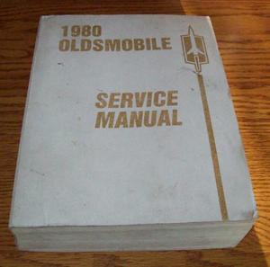1980 Oldsmobile Chassis Service Manual