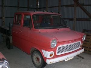 1975 Ford Transit Pickup med Dubbelhytt