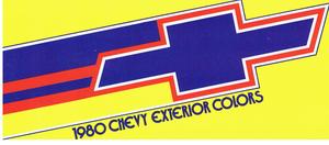 1980 Chevrolet Exterior Colors
