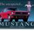 Mustang kylskåpsmagnet