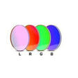 Baader LRGB CCD filter set, 36mm unmounted