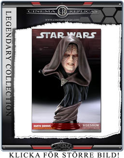 Darth Sidious Legendary Scale Bust