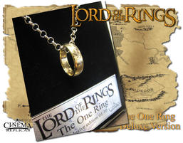 The One ring inkl. kedja Deluxe Version with display.