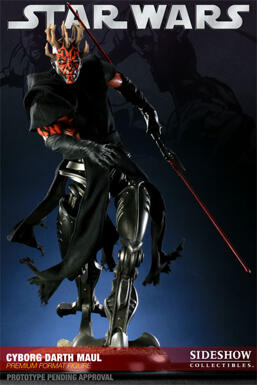 Cyborg Darth Maul Premium Format Figure