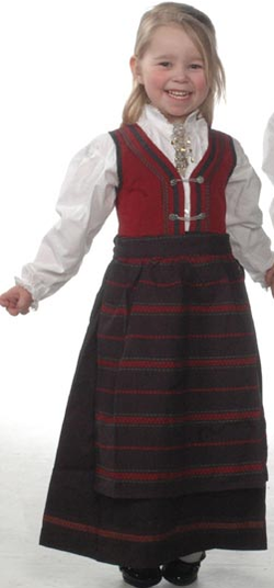 BUNAD "Martine" - RØD