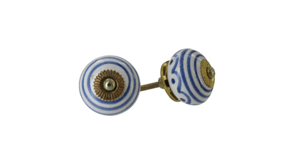 Doorknobs 4-pack - Antique White / Marina