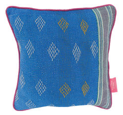 Vintage pillow - Blue Jewel