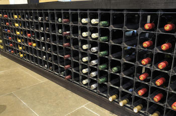 Standard bespoke wine rack ready build in wood