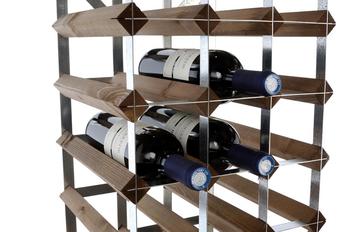 Standard bespoke wine rack ready build in wood