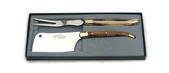 Laguiole cheesecleaver and fork