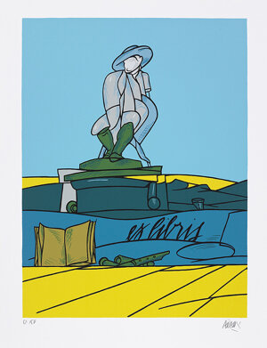 Dialogue dans le paysage
