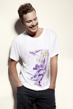 Andrea G <3 Vaggan, Men's Tee, purple art