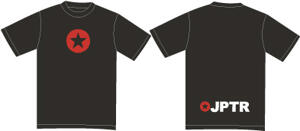 Jupither T-Shirt Svart Star Storlek Large/X Large