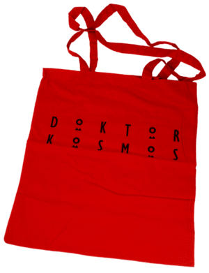 DOKTOR KOSMOS - COTTON BAG - RED