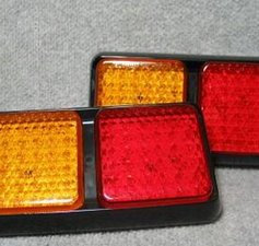 LED bakljus