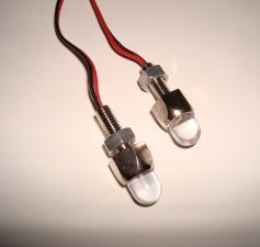 Diodskruv 10mm grön 12V