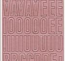 Heidi Swapp - Center of attention - Metallic Pink