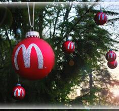 McDonald's Julgranskulor