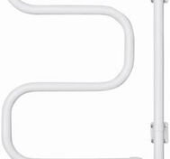 Handdukstork, vit 80W IP21