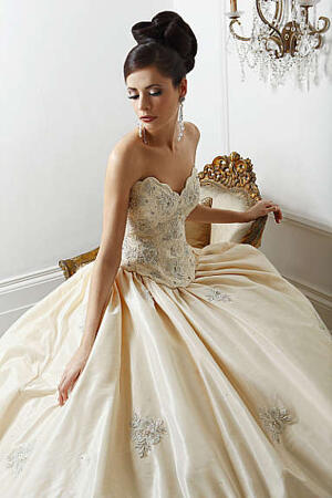 Different Colored Your wedding gown