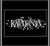 Katatonia - Logo Sticker