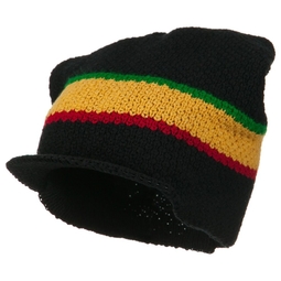 Eco Cotton Applejack Beanie Cap Black 