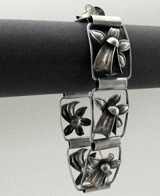 Silverarmband, G Kaplan