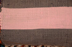 Trasmatta / Rosa / Svart
