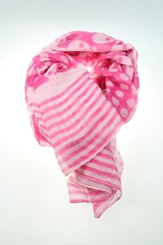Scarves / Skull - Cerise