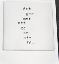 Kort med text