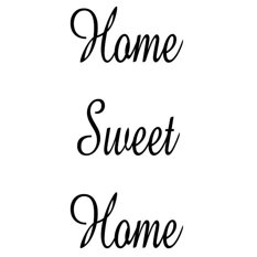 Väggdekoration /  Home Sweet Home