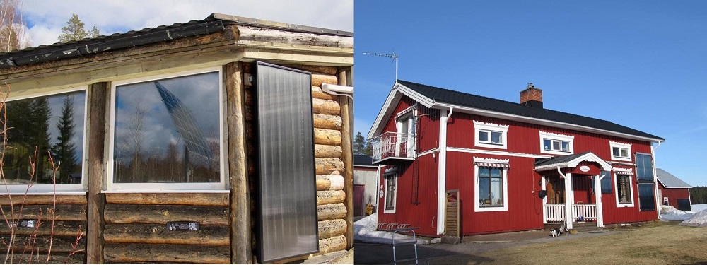 Luftsolfångare och vacumsolceller