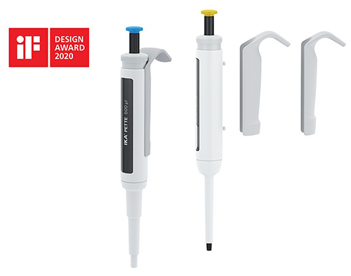 IF designpris för IKAs ergonomiska pipetter