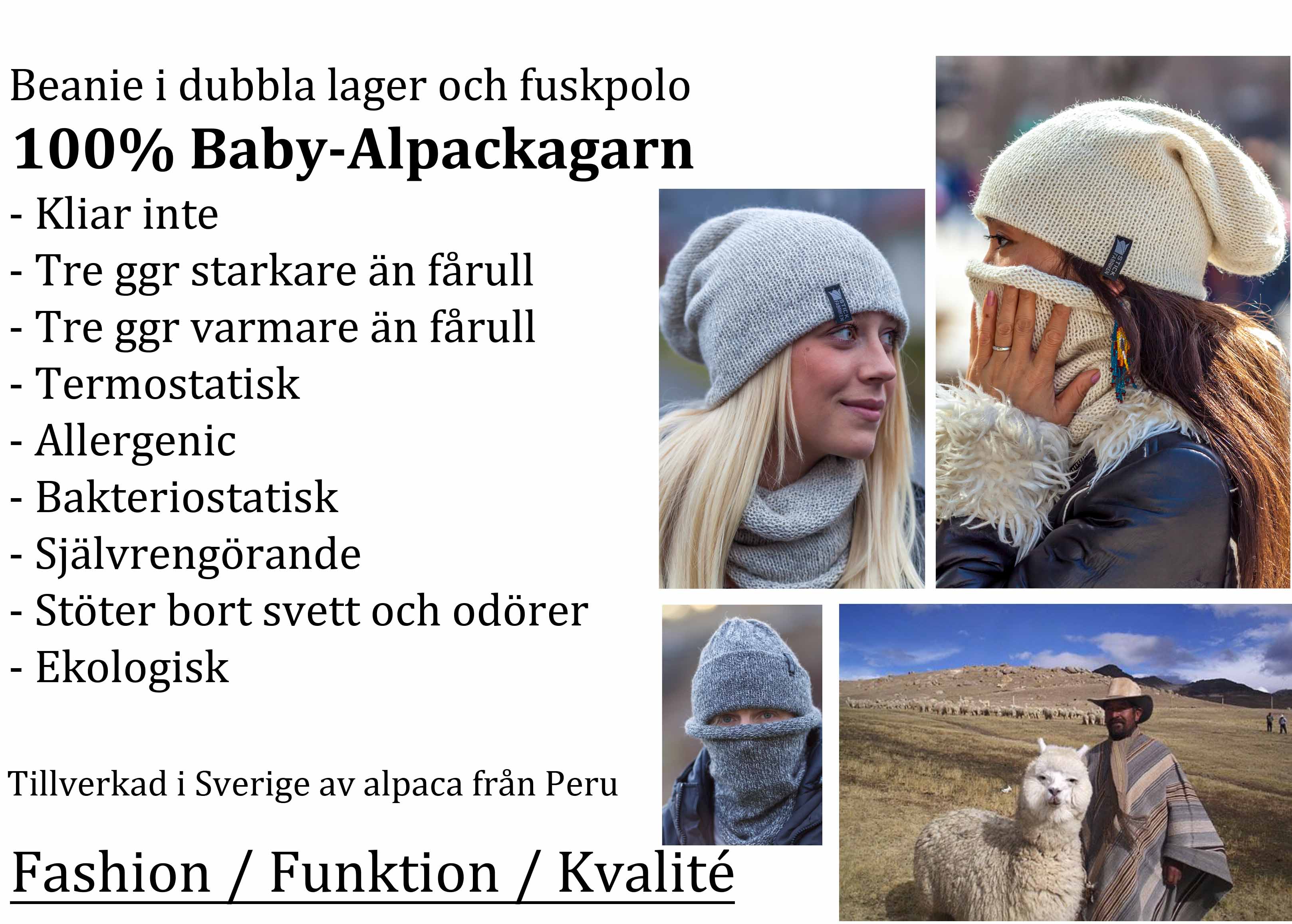 inroduktion till Mssa och polo i alpacka frn Stickfabriken