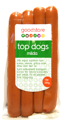 Goodstores top dogs vegokorv classic