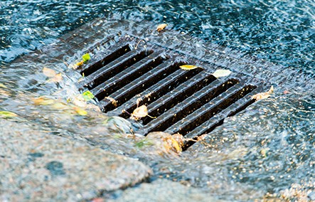 Rainwater well - Wastewater Center