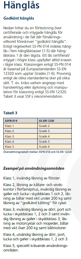 Hänglåsklasser