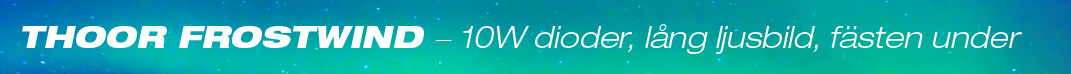 LED Extraljus Thoor FROSTWIND