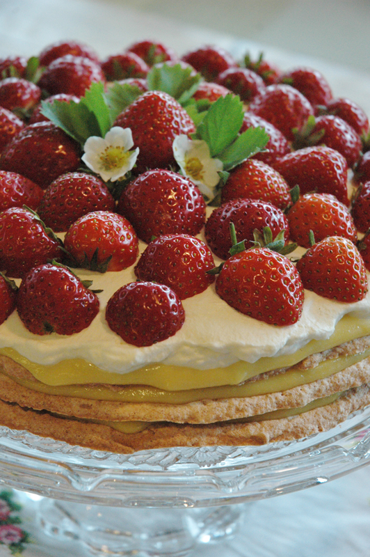 almond cake mandeltårta