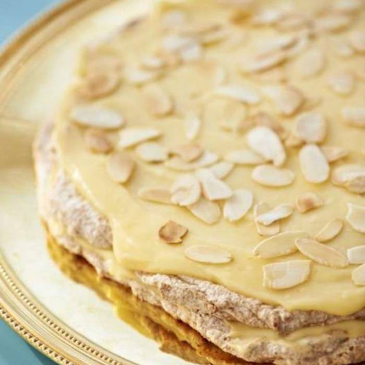 Classic Swedish almond cake